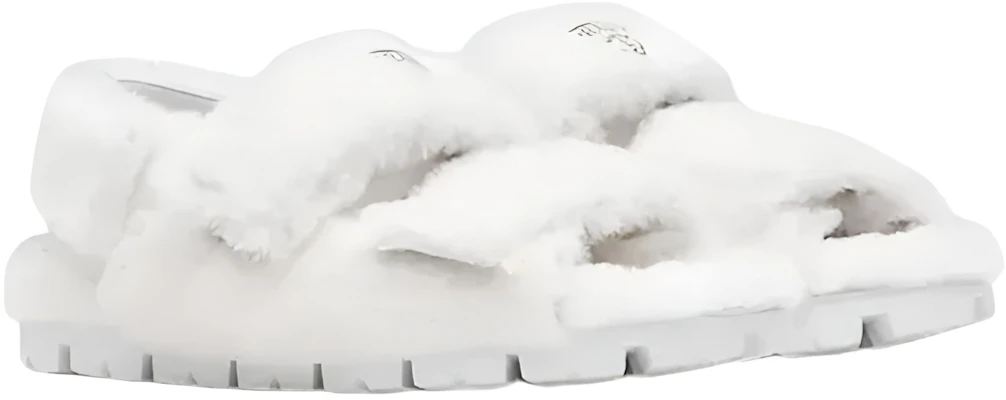 (Women) Prada Slipper 'White Sheepskin' 1X737M_173_F0009_F_ZF20 Lookbook (Women) Prada Slipper 'White Sheepskin' 1X737M_173_F0009_F_ZF20