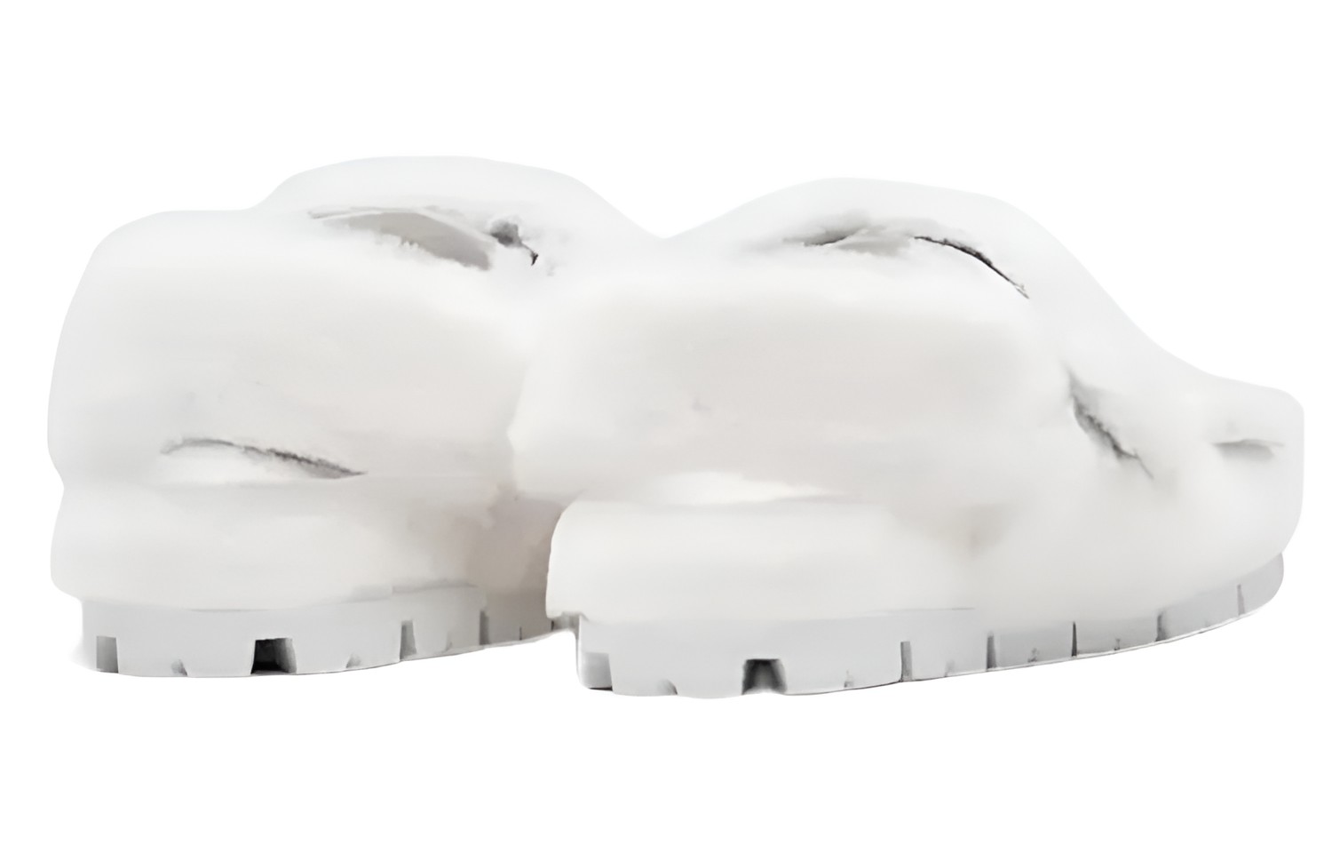 Shop (Women) Prada Slipper 'White Sheepskin' 1X737M_173_F0009_F_ZF20