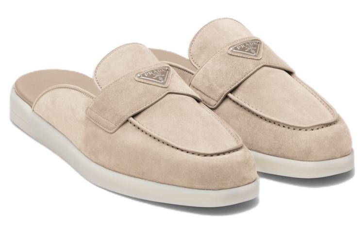 (W) Prada Sneakers 'Beige Enamel Triangle Logo' 圖 2