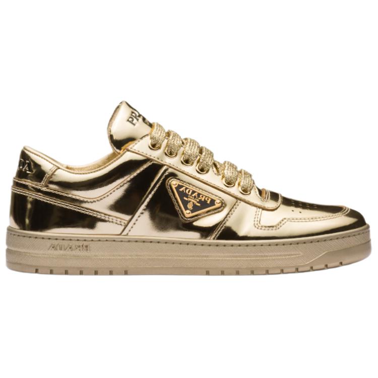 (W) Prada Sneakers Low-Top 'Gold Logo' 圖 2