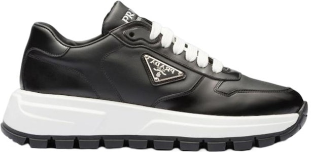 (W) Prada Sneakers Low-Top 'Tali Logo Kulit Hitam' 1E804M_3LKI_F0632_F_045 Order (W) Prada Sneakers Low-Top 'Tali Logo Kulit Hitam' 1E804M_3LKI_F0632_F_045