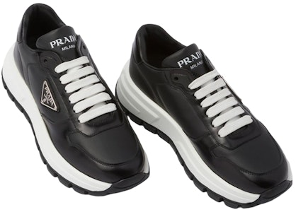 (W) Prada Sneakers Low-Top 'Tali Logo Kulit Hitam' 1E804M_3LKI_F0632_F_045 Shop (W) Prada Sneakers Low-Top 'Tali Logo Kulit Hitam' 1E804M_3LKI_F0632_F_045