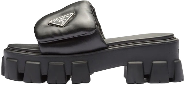 (W) 프라다 소프트 패딩 샌들 (블랙 나파) 1XX661_2DL8_F0002_F_055 Buy (W) 프라다 소프트 패딩 샌들 (블랙 나파) 1XX661_2DL8_F0002_F_055