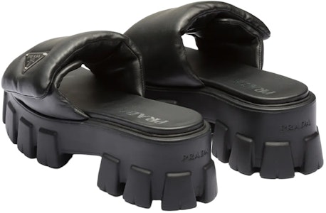 (W) 프라다 소프트 패딩 샌들 (블랙 나파) 1XX661_2DL8_F0002_F_055 Shop (W) 프라다 소프트 패딩 샌들 (블랙 나파) 1XX661_2DL8_F0002_F_055