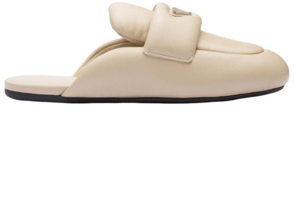 (Women) Prada Soft Padded 5mm Sabots Desert Beige Leather 1D109N_2DL8_F0F24_F_005 Order (Women) Prada Soft Padded 5mm Sabots Desert Beige Leather 1D109N_2DL8_F0F24_F_005