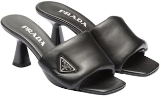 Lookbook (W) Sandal Prada 65mm Empuk Kulit Nappa Hitam 1XX654_2DL8_F0002_F_065