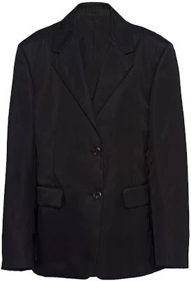 (W) Prada 全黑單排扣修身長袖夾克 270101-1WQ8-F0002-S-232 Buy (W) Prada 全黑單排扣修身長袖夾克 270101-1WQ8-F0002-S-232