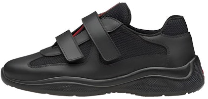 (Women) Prada Sport Leather Sneakers 'Black' 1E796I_6GW_F0002 (Women) Prada Sport Leather Sneakers 'Black' 1E796I_6GW_F0002