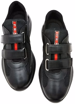 (Women) Prada Sport Leather Sneakers 'Black' 1E796I_6GW_F0002 Lookbook (Women) Prada Sport Leather Sneakers 'Black' 1E796I_6GW_F0002
