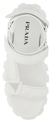 (W) Prada Sporty Chunky Leather Sandalen ''Wit'' 1X832M_038_F0009_F_050 Purchase (W) Prada Sporty Chunky Leather Sandalen ''Wit'' 1X832M_038_F0009_F_050