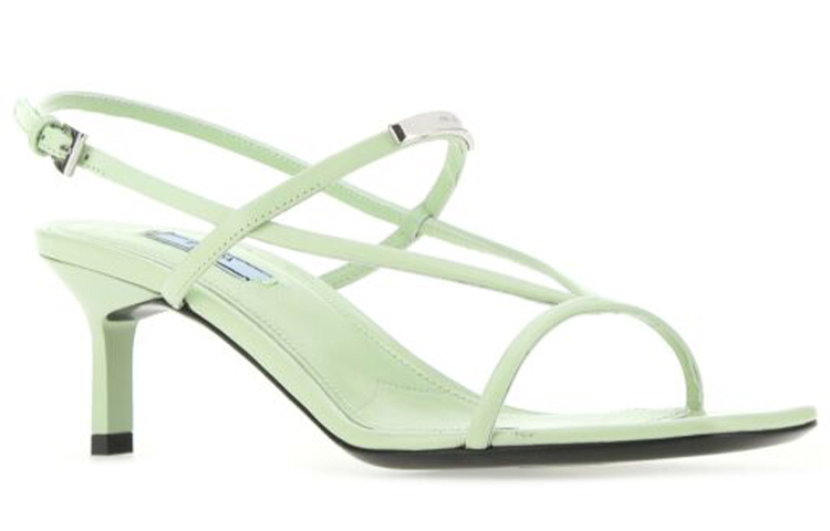(W) Prada Square-Toe High Heel 'Green' 圖 3