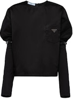 (Women) PRADA SS21 Black Knit Long Sleeve UV Protection Shirt. 134620-1XBH-F0002-S-202 (Women) PRADA SS21 Black Knit Long Sleeve UV Protection Shirt. 134620-1XBH-F0002-S-202