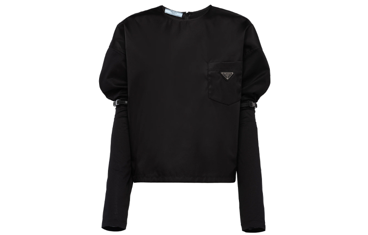 Order (W) PRADA SS21 黑色防曬長袖針織上衣 134620-1XBH-F0002-S-202