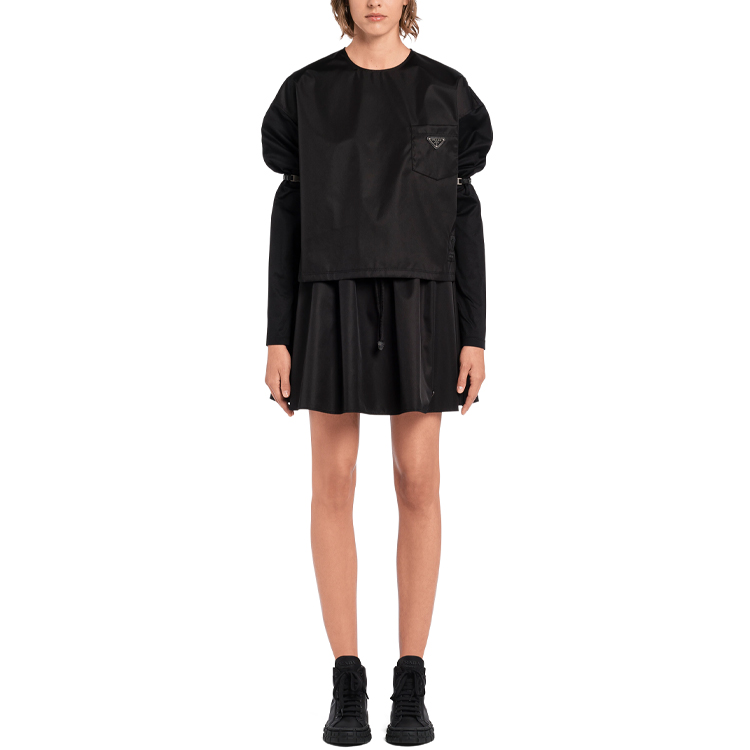 Lookbook (W) PRADA SS21 黑色防曬長袖針織上衣 134620-1XBH-F0002-S-202