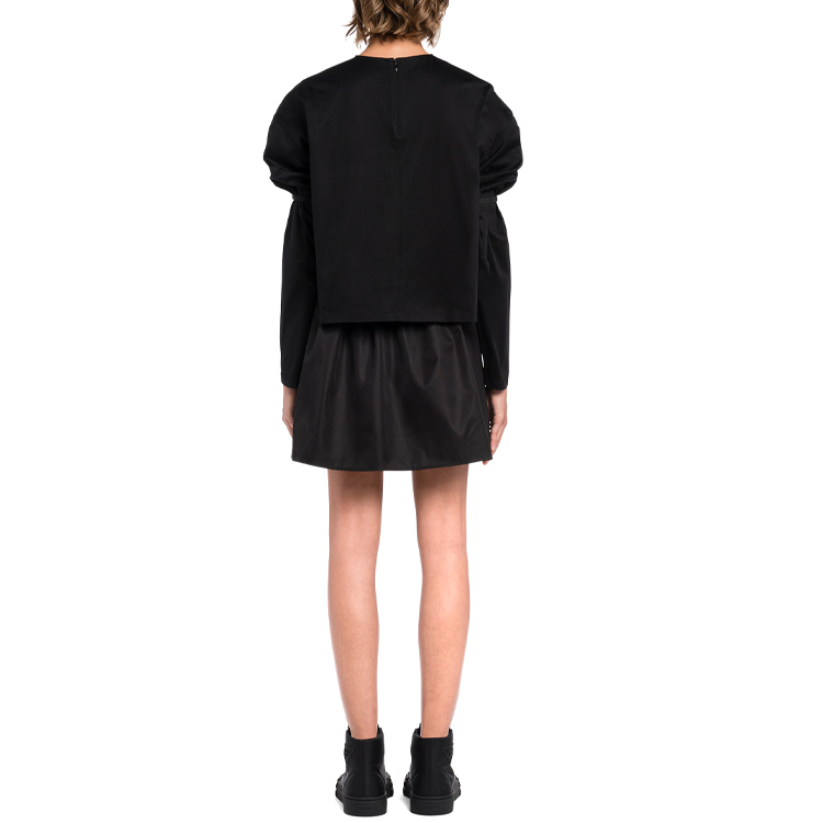 Shop (W) PRADA SS21 黑色防曬長袖針織上衣 134620-1XBH-F0002-S-202