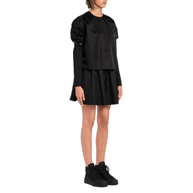 Purchase (W) PRADA SS21 黑色防曬長袖針織上衣 134620-1XBH-F0002-S-202