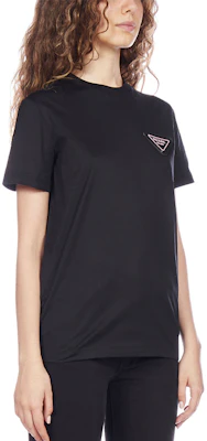 (W) PRADA SS21 經典三角形標誌黑色T恤 358381-X58-F0002-S-161 Purchase (W) PRADA SS21 經典三角形標誌黑色T恤 358381-X58-F0002-S-161