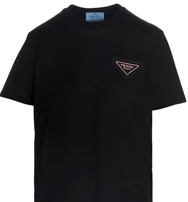 (W) PRADA SS21 經典三角形標誌黑色T恤 358381-X58-F0002-S-161 Sizing (W) PRADA SS21 經典三角形標誌黑色T恤 358381-X58-F0002-S-161