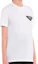 Shop (W) PRADA SS21 Logo Segitiga Terbalik Baju-T Lengan Pendek Putih 35838-1X58-F0009-S-161