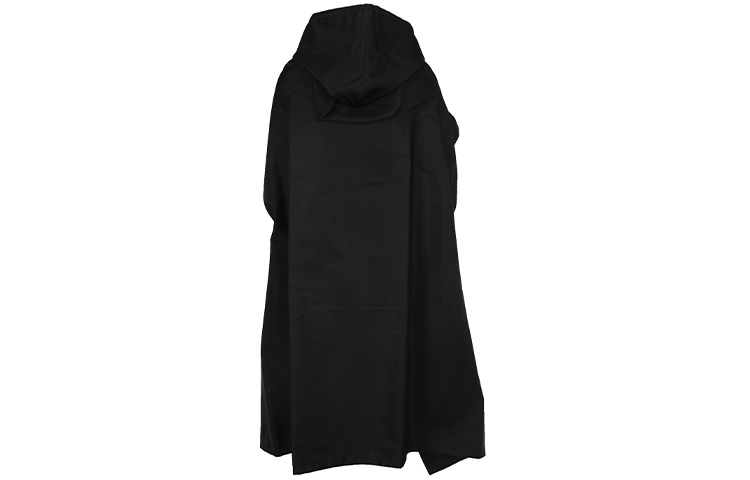 (Women) PRADA SS21 Nylon Gabardine Asymmetric Cape Black 29Y939-1WQ8-F0002 圖 3
