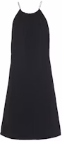 (Women) PRADA SS22 Black Sleeveless Mini A-Line Suede Dress P3G60-1RW9-F0002-S-221 (Women) PRADA SS22 Black Sleeveless Mini A-Line Suede Dress P3G60-1RW9-F0002-S-221