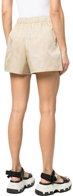 (W) 普拉达 SS22 三角标高腰卡其色短裤. 22C757-1WQ8-F0F24 Shop (W) 普拉达 SS22 三角标高腰卡其色短裤. 22C757-1WQ8-F0F24