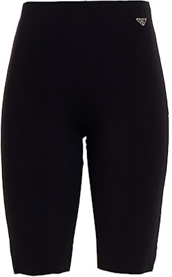 (W) 普拉达 SS22 高腰修身短裤 黑色 32128-1YQ4-F0002 Buy (W) 普拉达 SS22 高腰修身短裤 黑色 32128-1YQ4-F0002