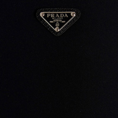 (W) 普拉达 SS22 高腰修身短裤 黑色 32128-1YQ4-F0002 Cheap (W) 普拉达 SS22 高腰修身短裤 黑色 32128-1YQ4-F0002