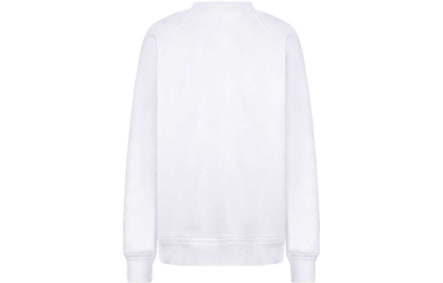 Lookbook (W) 普拉达 SS22 标志印花白色棉质卫衣 134645S22110GW-F0964