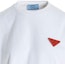 Sizing (W) Camiseta Blanca Prada SS22 Logo Cuello Redondo Manga Corta. 3560A-10UP-F0009-S-212