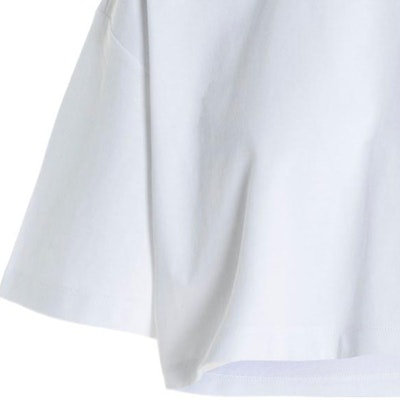 (W) Camiseta Blanca Prada SS22 Logo Cuello Redondo Manga Corta. 3560A-10UP-F0009-S-212 Cheap (W) Camiseta Blanca Prada SS22 Logo Cuello Redondo Manga Corta. 3560A-10UP-F0009-S-212