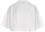 Lookbook (W) 普拉达 SS22 白色logo印花短袖圆领T恤 3560AR-10IN-F0009