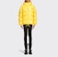 Lookbook (Women) PRADA SS22 Yellow Puffer Jacket with Logo Print and Hood. 291952-1ZAH-F0322-S-212