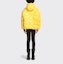 Shop (Women) PRADA SS22 Yellow Puffer Jacket with Logo Print and Hood. 291952-1ZAH-F0322-S-212