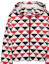 Details for (Women) Prada SS22 Triangle Print Red Hooded Jacket for Women 138599-10QL-F0X5N-S-212