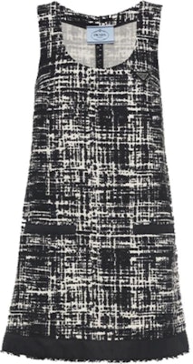 (W) Vestido Mini Sin Mangas Tweed Marfil PRADA SS22 Moda. P3G46-10FV-F0A72-S-221 Buy (W) Vestido Mini Sin Mangas Tweed Marfil PRADA SS22 Moda. P3G46-10FV-F0A72-S-221