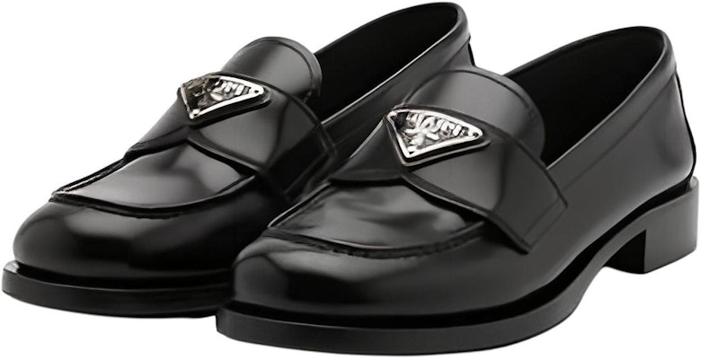 (W) プラダ SS22 ブラッシュドレザーローファー (黒) 1D238M_055_F0002_F_020 Lookbook (W) プラダ SS22 ブラッシュドレザーローファー (黒) 1D238M_055_F0002_F_020