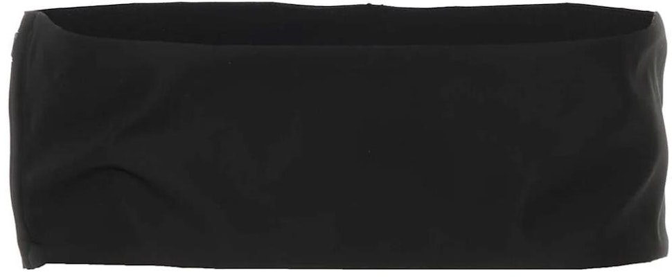 (W) 프라다 SS23 블랙 로고 숏 튜브 탑. 24X707-1WQ8-F0002-S-232 Lookbook (W) 프라다 SS23 블랙 로고 숏 튜브 탑. 24X707-1WQ8-F0002-S-232