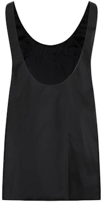 (Women) PRADA SS23 Black Nylon Sleeveless Dress with Triangle Logo. 230690-1WQ8-F0002-S-231 Lookbook (Women) PRADA SS23 Black Nylon Sleeveless Dress with Triangle Logo. 230690-1WQ8-F0002-S-231
