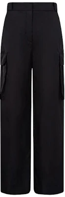 (Women) PRADA SS23 Black Straight-Leg Casual Pants with Logo. 22Y900-1WQ8-F0002-S-222 Order (Women) PRADA SS23 Black Straight-Leg Casual Pants with Logo. 22Y900-1WQ8-F0002-S-222
