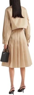 (W) PRADA SS23 卡其高腰百褶中長裙 21H942-1WQ8-F0F24-S-231 Shop (W) PRADA SS23 卡其高腰百褶中長裙 21H942-1WQ8-F0F24-S-231