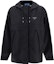 Order (Women) PRADA SS23 Solid Color Logo Hoodie Drawstring Jacket in Black. 29Z128-1X6O-F0002-S-232