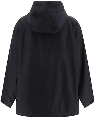 (Women) PRADA SS23 Solid Color Logo Hoodie Drawstring Jacket in Black. 29Z128-1X6O-F0002-S-232 Lookbook (Women) PRADA SS23 Solid Color Logo Hoodie Drawstring Jacket in Black. 29Z128-1X6O-F0002-S-232