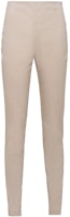 (Women) PRADA SS23 Solid Color Zipper Hem Casual Pants in Limestone. P211H-12VC-F0A08-S-231 (Women) PRADA SS23 Solid Color Zipper Hem Casual Pants in Limestone. P211H-12VC-F0A08-S-231