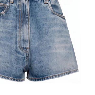 (W) PRADA SS23 Celana Pendek Denim High-Waist Biru Terbaru GFP495-12O0-F0BAU-S-231 Details for (W) PRADA SS23 Celana Pendek Denim High-Waist Biru Terbaru GFP495-12O0-F0BAU-S-231