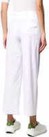 Shop (W) プラダ SS23 ホワイト ストレートレッグ アンクルジップ カジュアルパンツ P210D-1UCX-F0009-S-201