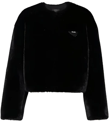 (W) Prada SS23 Aspen 純色標誌黑色衛衣 PZV008-12DH-F0002-S-231 Buy (W) Prada SS23 Aspen 純色標誌黑色衛衣 PZV008-12DH-F0002-S-231