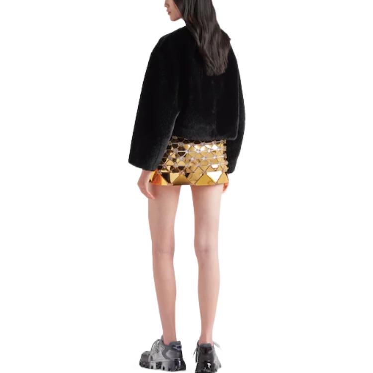 Shop (W) Prada SS23 Aspen 純色標誌黑色衛衣 PZV008-12DH-F0002-S-231