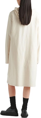 (W) 普拉达 SS24 米色带Logo抽绳连帽长袖连衣裙. 133309-14LY-F0018-S-OOO Shop (W) 普拉达 SS24 米色带Logo抽绳连帽长袖连衣裙. 133309-14LY-F0018-S-OOO