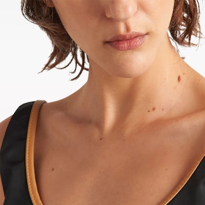 (Women) PRADA SS24 Black Sleeveless Short Dress 230709-1WQ8-F0002-S-OOO Purchase (Women) PRADA SS24 Black Sleeveless Short Dress 230709-1WQ8-F0002-S-OOO